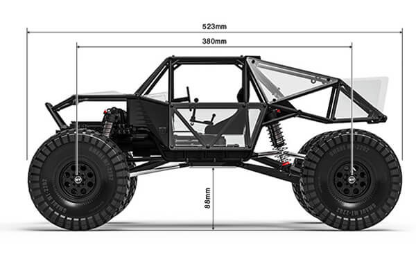 Gmade R1 Rock Crawler Setup
