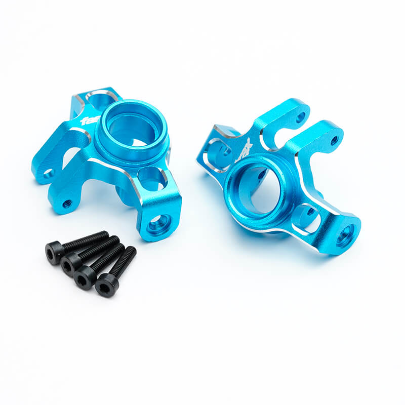 image FASTRAX ARRMA GROM/GRANITE ALUMINIUM FRONT STEERING BLOCKS (PR) - Image 1