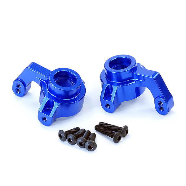image FASTRAX TEAM ASSOCIATED RIVAL MT10 ALUMINIUM FRONT STEERING BLOCKS (L/R) - Image 1