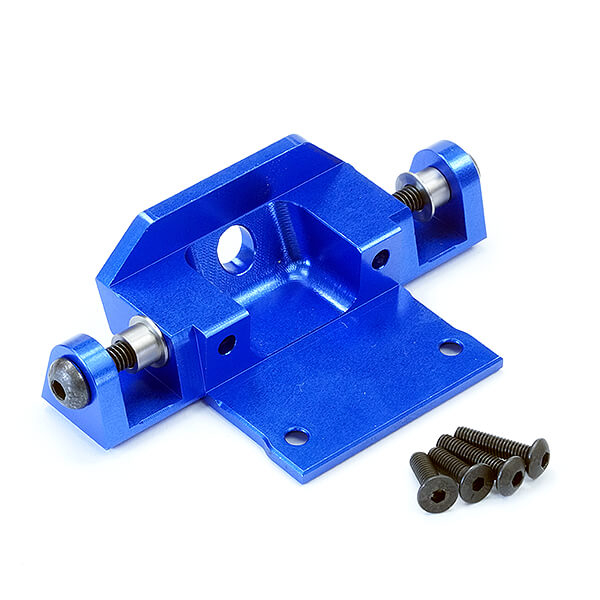 image FASTRAX TEAM ASSOCIATED RIVAL MT10 ALUMINIUM REAR BUMPER SKID PLATE - Image 1