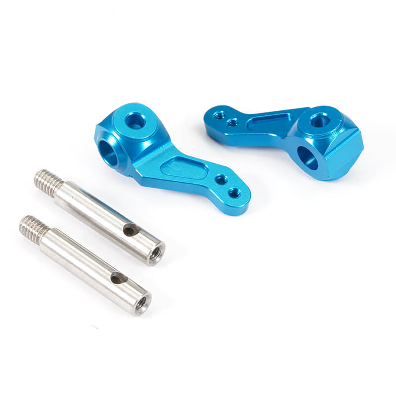 image FASTRAX TAMIYA CW-01 ALUMINIUM STEERING BLOCKS & AXLES (PR) - Image 1