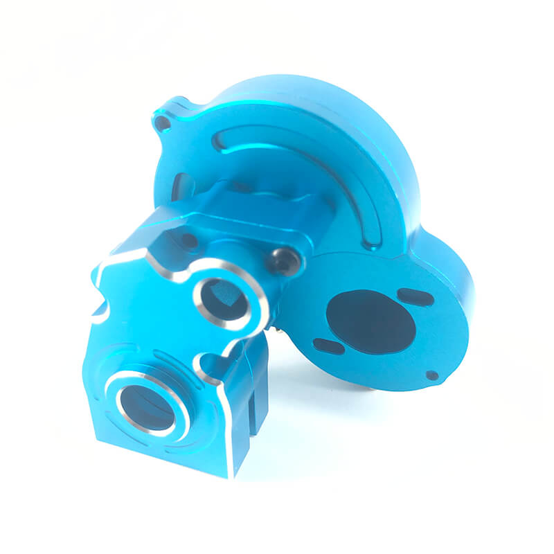 image FASTRAX TAMIYA BBX BB-01 ALUMINIUM COMPLETE GEARBOX & COVER - Image 1