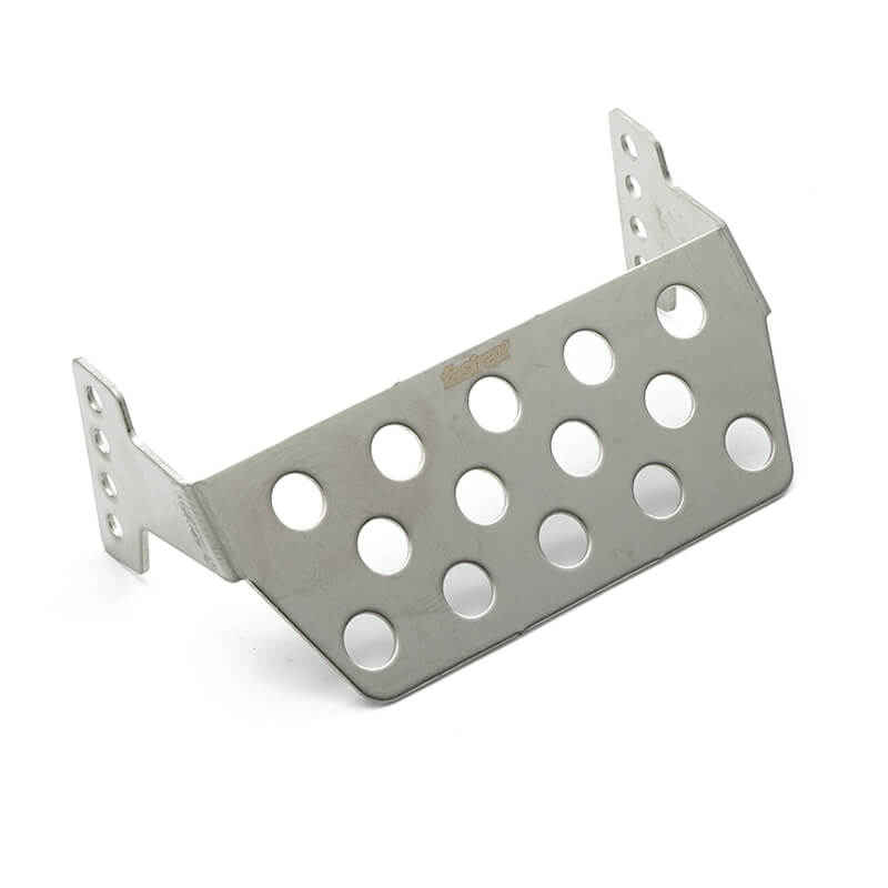 image FASTRAX TRX4 STAINLESS STEEL REAR FENDER STEERING GUARD ARMO - Image 1