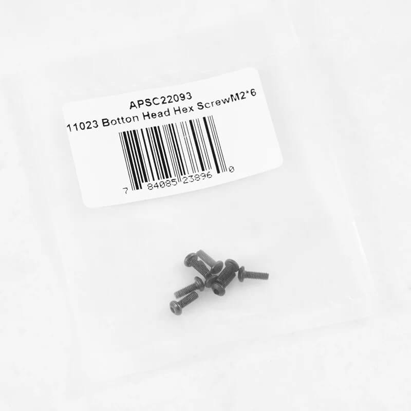 image FMS BOTTON HEAD HEX SCREW M2*6 - Image 1