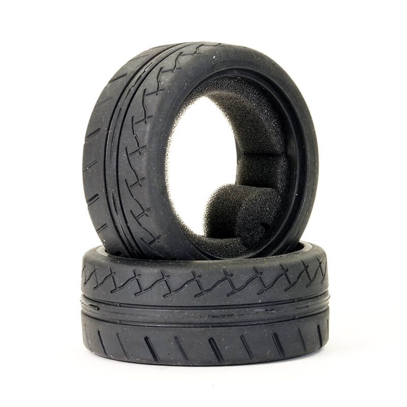 image FTX STINGER FRONT 26MM RUBBER TYRE w/INSERTS (PR) - Image 1