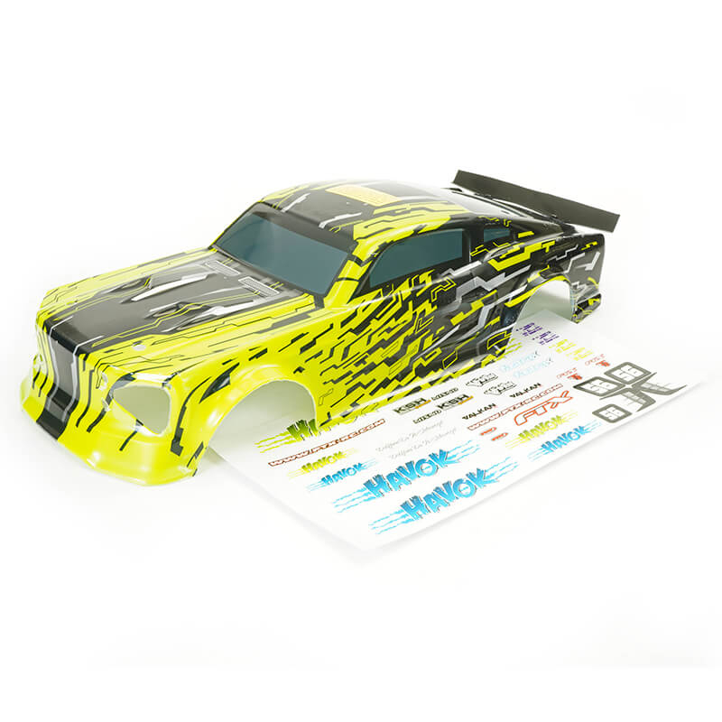 image FTX HAVOK DRIFT STREET BODY - YELLOW - Image 1