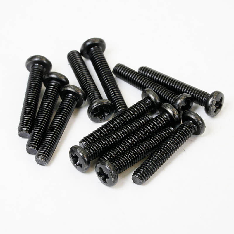 image FTX HAVOK PANHEAD SELF TAPPING SCREWS 2.5 x 14MM (12pc) - Image 1