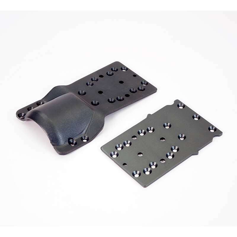 image FTX CROSSBOW FRONT AND REAR LOWER METAL CHASSIS PLATES - Image 1