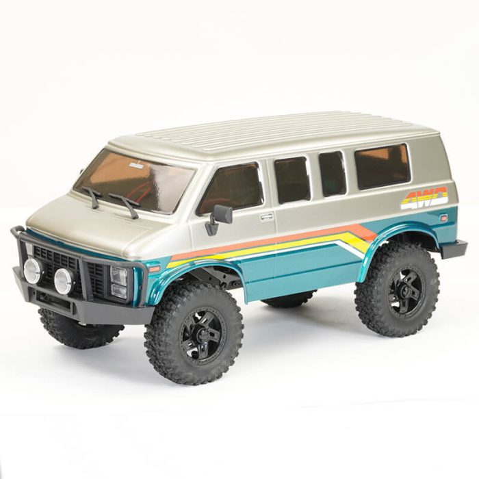 FTX OUTBACK MINI XP 1:18 EVO VAN TRAIL RTR METAL GREY - Image 1