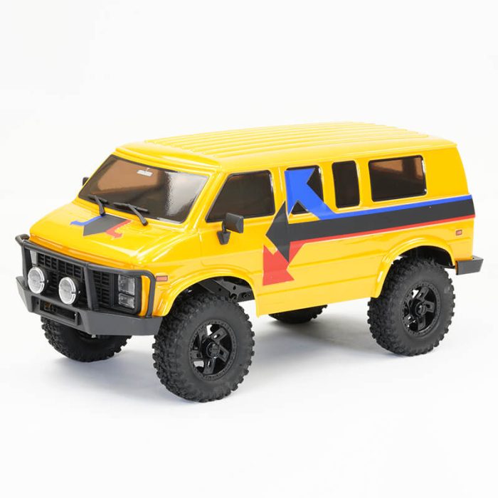 FTX OUTBACK MINI XP 1:18 EVO VAN TRAIL RTR MUSTARD YELLOW - Image 1