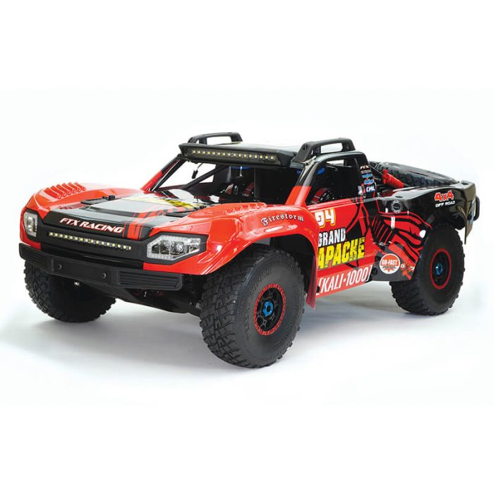 FTX GRAND APACHE 1/7 BRUSHLESS 8S TROPHY TRUCK - RED - Image 1