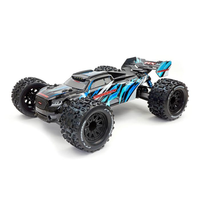 FTX CROSSBOW 1/10 BRUSHLESS TRUGGY TRUCK RTR - BLUE - Image 1