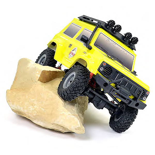 image FTX OUTBACK MINI 2.0 PASO 1:24 READY-TO-RUN w/PARTS - YELLOW - Image 1