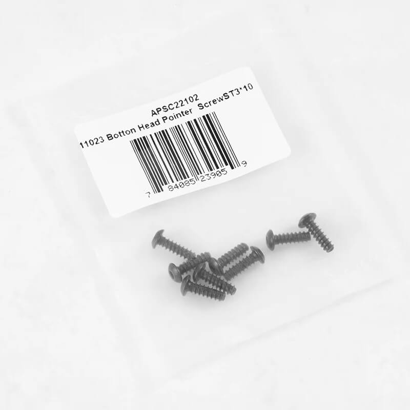 image FMS BOTTON HEAD POINTER SCREW ST3*10 - Image 1