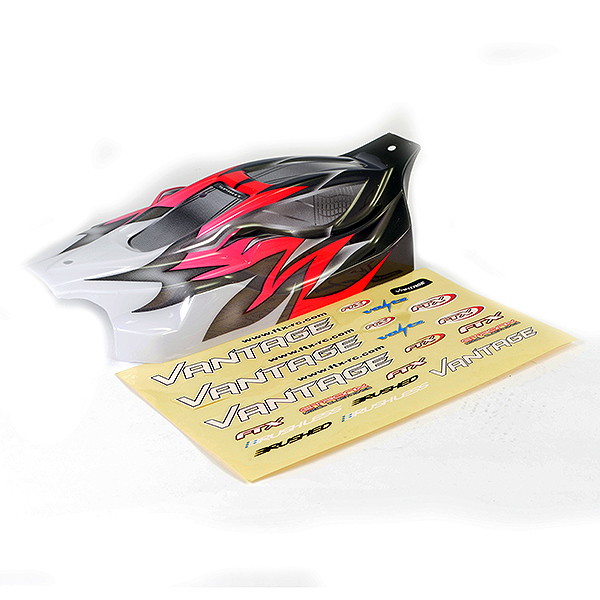 image FTX VANTAGE PRINTED PINK/GREY OPTION BODY - Image 1