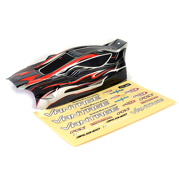 image FTX VANTAGE PRINTED BLACK/RED OPTION BODY - Image 1