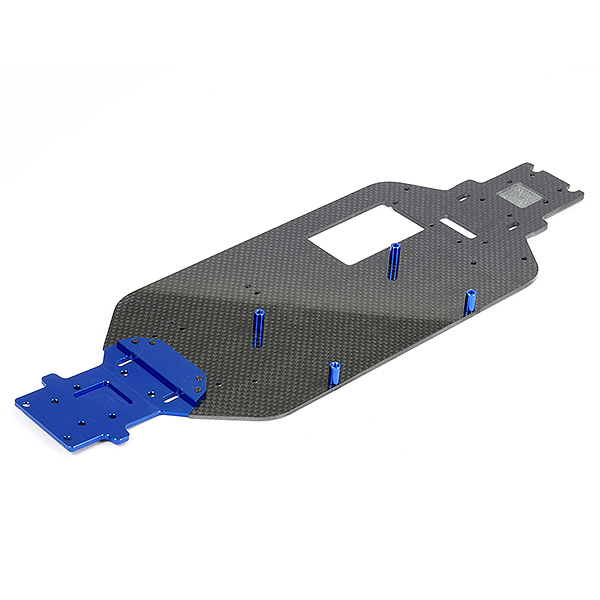 image FTX VANTAGE CHASSIS PLATE(AL.+CARBON) 1SET - Image 1
