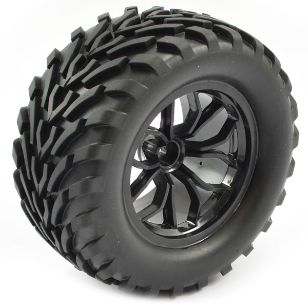 image FTX BUGSTA MOUNTED WHEEL/TYRE COMPLETE PAIR - BLACK - Image 1