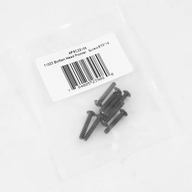 image FMS BOTTON HEAD POINTER SCREW ST3*18 - Image 1