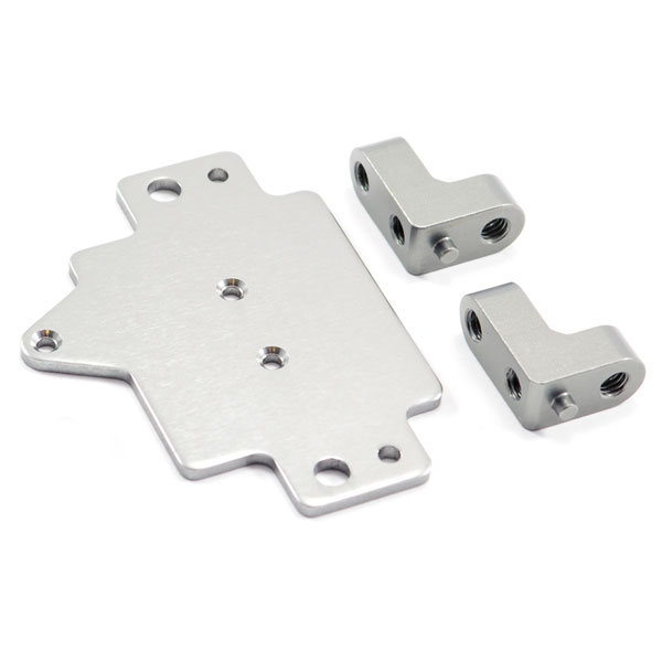 image FTX OUTBACK ALUMINIUM SERVO PLATE W/SERVO MOUNT - Image 1
