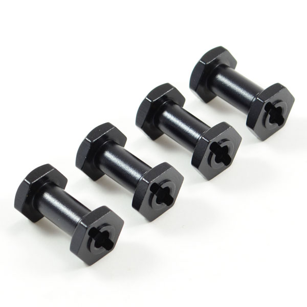 image FTX OUTBACK ALUMINIUM WHEEL HEX W/PINS (2*10) EXTRA WIDE +5MM (4) (FOR FTX8245) - Image 1