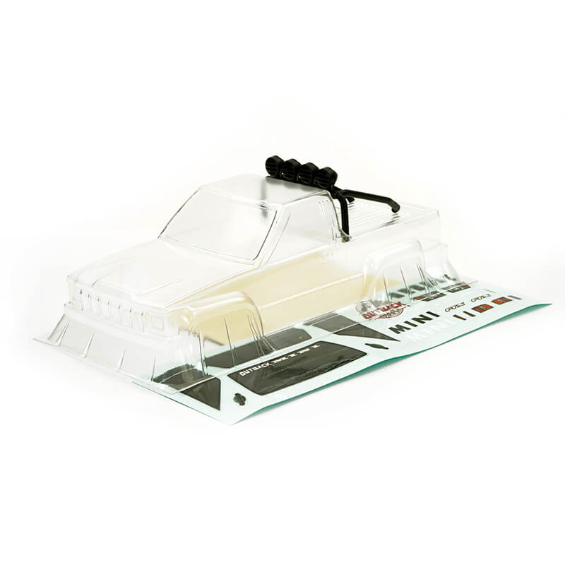 image FTX OUTBACK MINI LEXAN CLEAR BODY - Image 1
