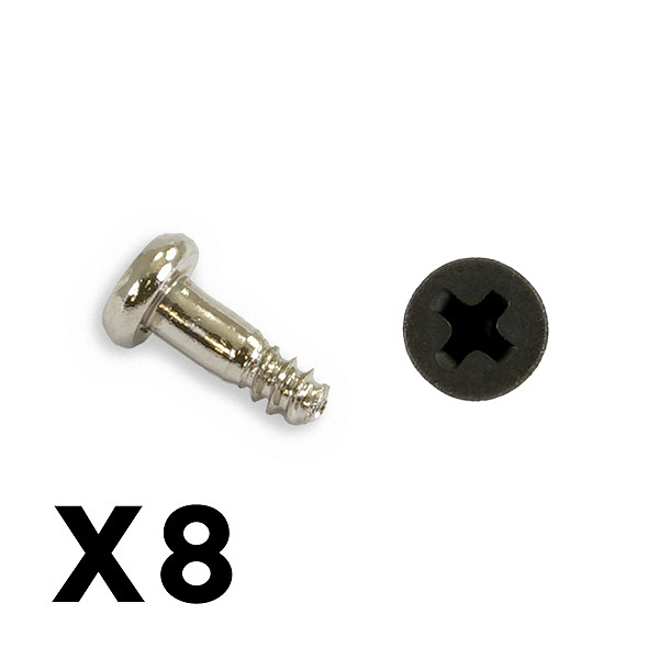 image FTX OUTBACK MINI 3.0 BUTTON HE AD METRIC HEX SCREW 2X6 (8PC) - Image 1