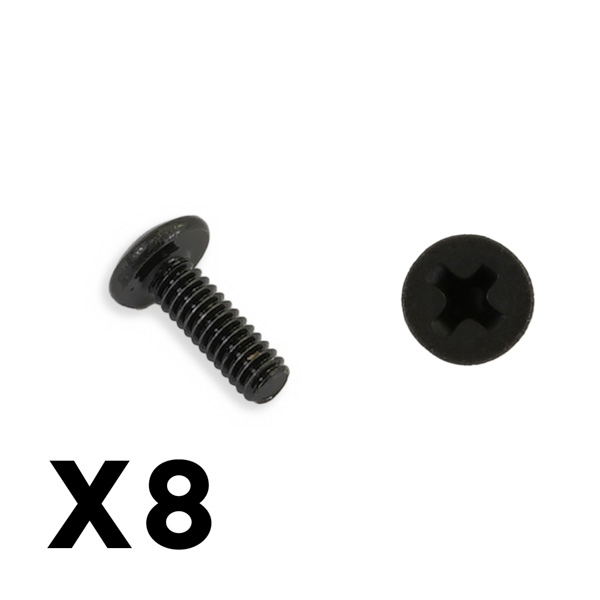 image FTX OUTBACK MINI 3.0 BUTTON HE AD METRIC HEX SCREW 2X5 (8PC) - Image 1