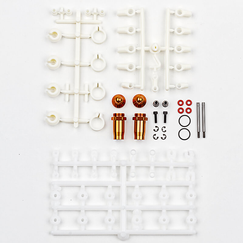 image TEAM ASSOCIATED RC10 FRONT SHOCK KIT 0.56 IN (PR) GOLD - Image 1