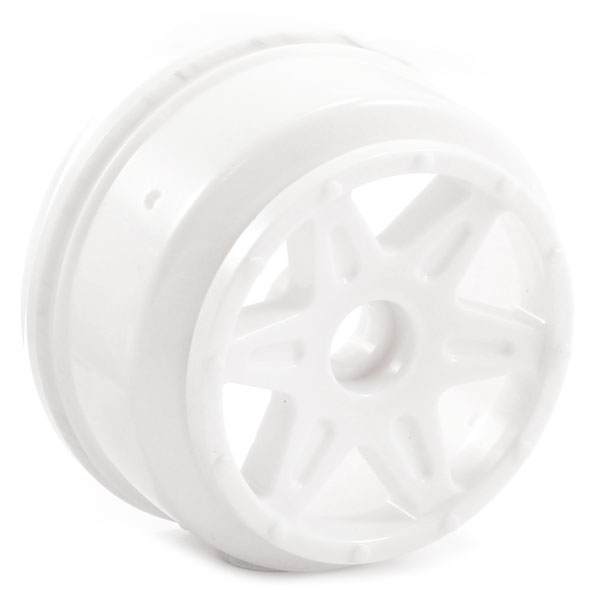 image FTX COMET DESERT BUGGY /SHORT COURSE FRONT WHEEL WHITE - Image 1