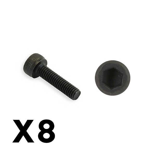 image FTX CAP HEAD HEX SELF TAPPING SCREW 3 X 14MM - Image 1