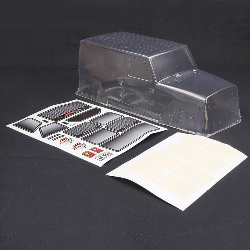 image FTX FURY BODYSHELL POLYCARBONATE - CLEAR - Image 1