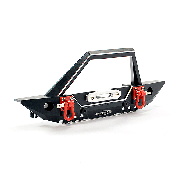 image FTX FURY X ALUMINIUM FRONT BUMPER SET W/SHACKLES - Image 1