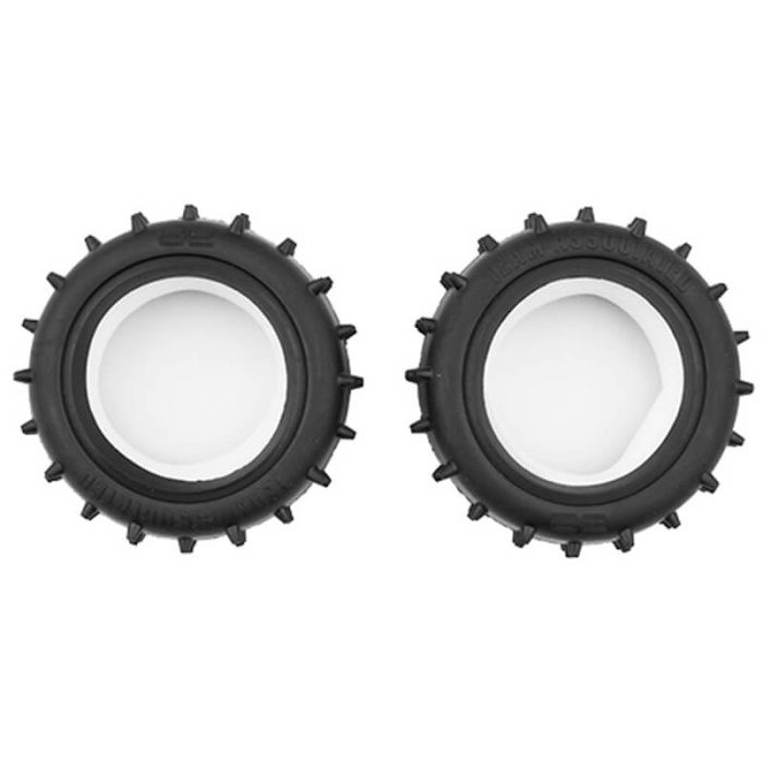 TEAM ASSOCIATED RC10 4WD 2.2" FRONT TYRES - Image 1