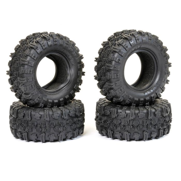 FTX 1/18 COMP COMPOUND GATOR 60MM TYRES W/INSERTS (4) - Image 1