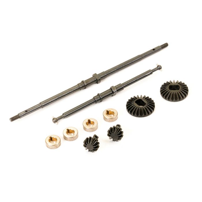 FTX OUTBACK MINI X 2.0 F/R METAL GEAR AXLE DRIVESHAFT SET - Image 1