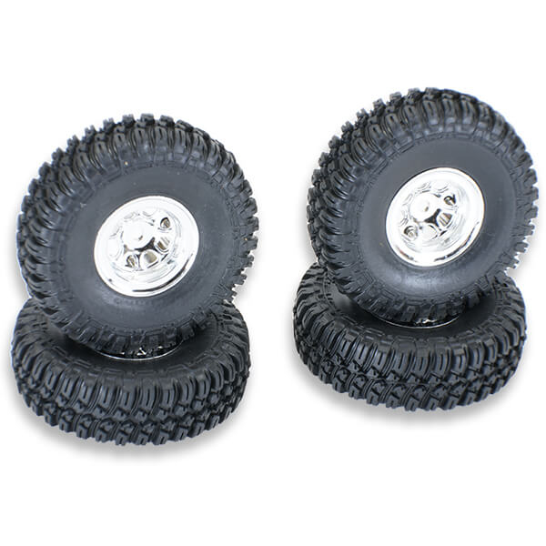image FTX OUTBACK MINI X 2.0 FINDER MOUNTED TYRES/CHROME WHEELS - Image 1