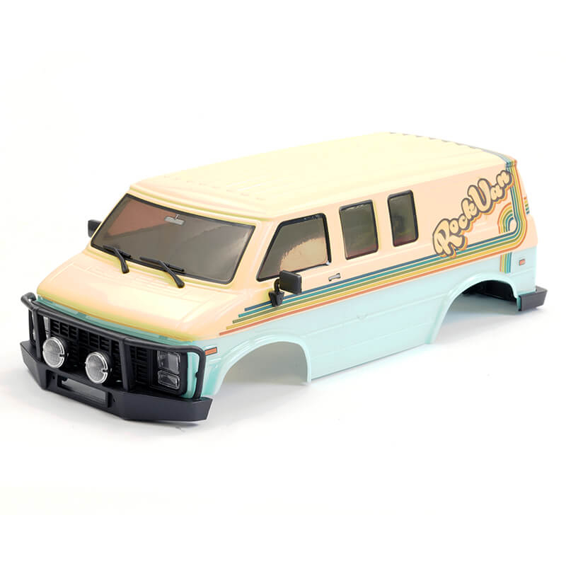 image FTX OUTBACK MINI XP ROCK VAN FINISHED BODY SET (BEIGE) - Image 1