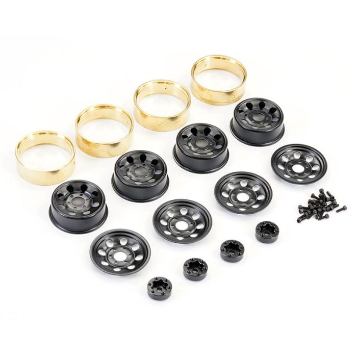 FTX OUTBACK MINI X/XP STEELIE W/BRASS INNER BEAD 1.2" WHEELS - Image 1