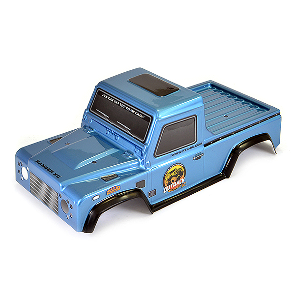 image FTX OUTBACK RANGER XC PICK UP BLUE PVC BODYSHELL - Image 1