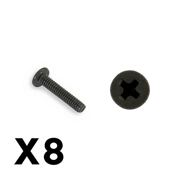 image FTX OUTBACK RANGER XC BUTTON HEAD M2 X 10MM SCREWS (6PC) - Image 1