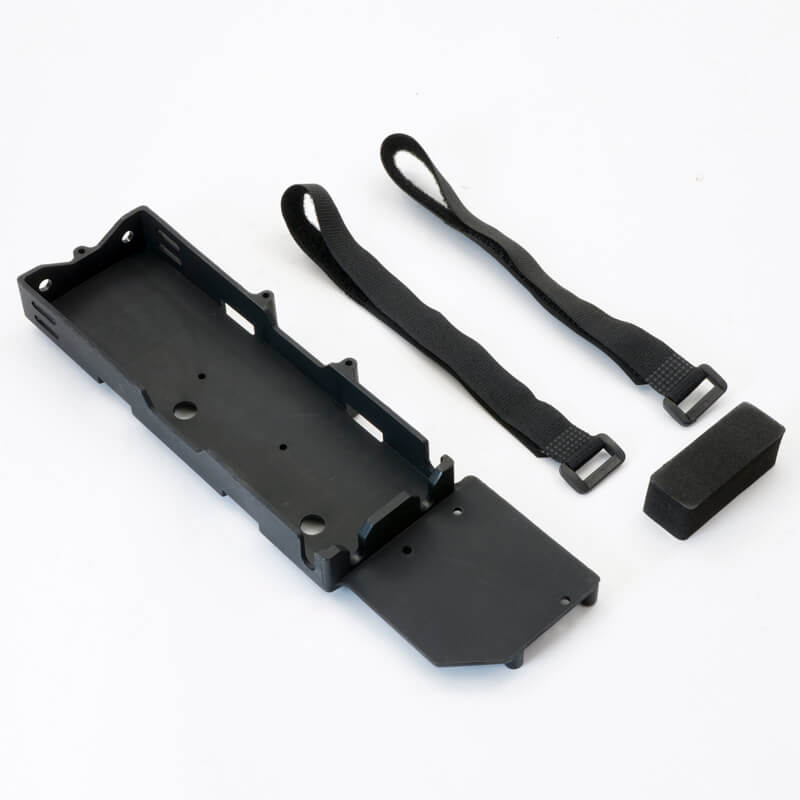 image FTX DR8 BATTERY BOX & STRAPS (HOOK AND LOOP) - Image 1