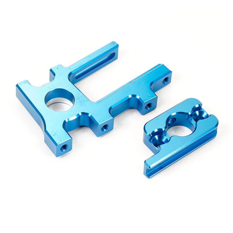 image FTX DR8 V2 MOTOR MOUNT - BLUE - Image 1