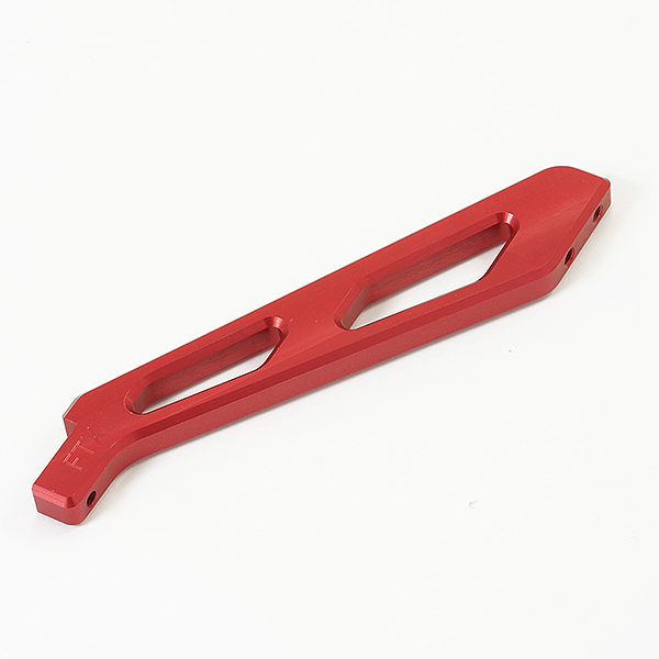 image FTX DR8 FRONT ALUMINIUM CNC CHASSIS BRACE - RED - Image 1