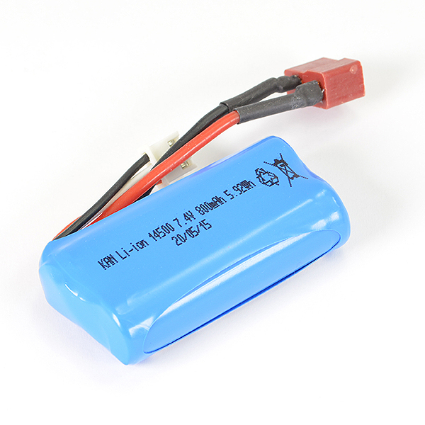 image FTX TRACER LI-ION 7.4V 800MAH BATTERY (DEANS CONNECTOR) - Image 1