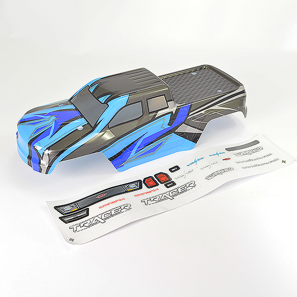 image FTX TRACER MONSTER TRUCK BODY & DECAL - BLUE - Image 1