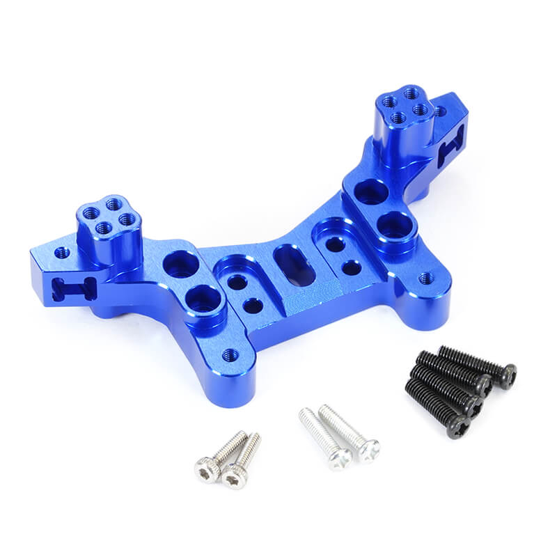 image FTX TRACER ALUMINIUM REAR SHOCK TOWER - BRUSHED ONLY - Image 1