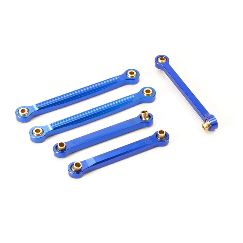 image FTX TRACER ALUMINIUM BRUSHED RR SUSPENSION ARM & STEERING LINKS - Image 1