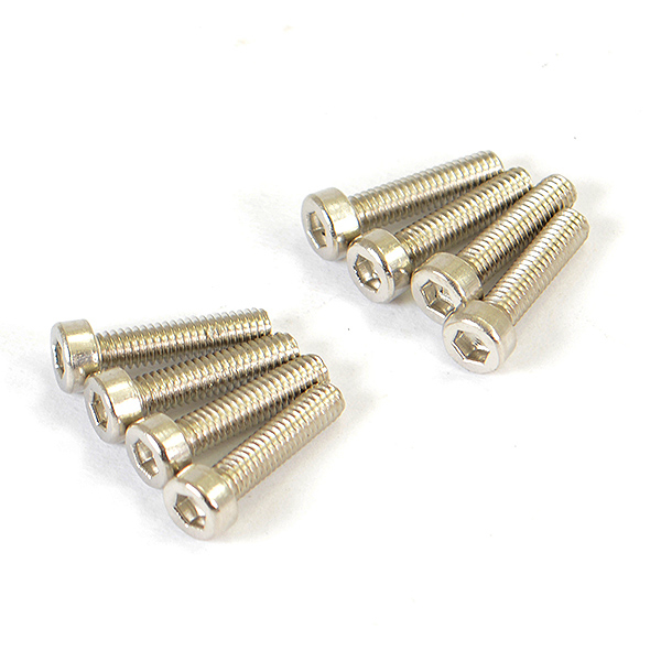image FTX CAP HEAD HEX SCREW 2.5 X 11 X 2MM (8PC) - Image 1