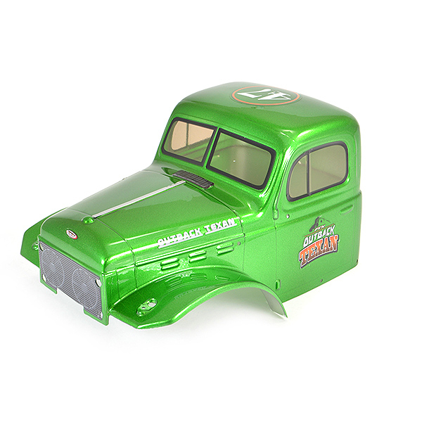 image FTX TEXAN 1/10 CAB BODYSHELL - GREEN - Image 1